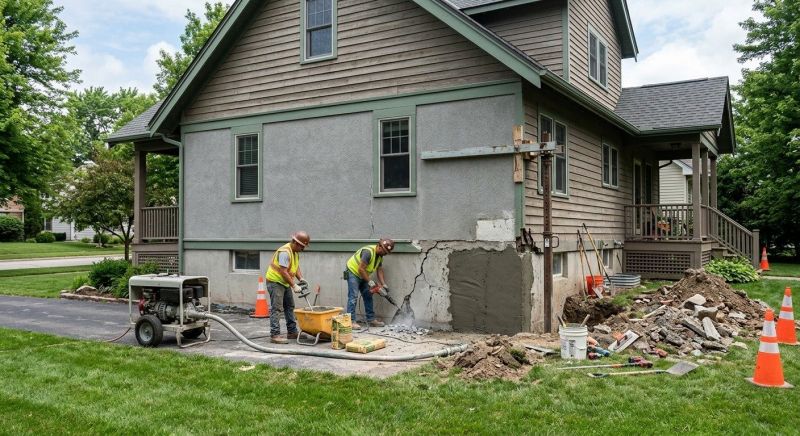 Building Foundation Repair in Rialto, CA