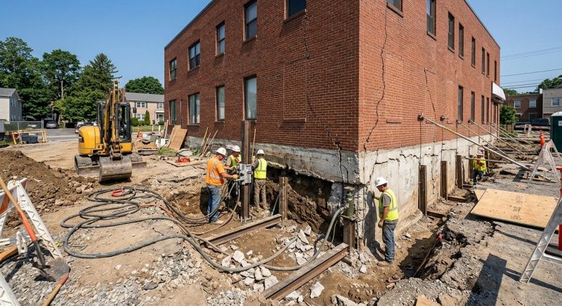 Building Foundation Repair in San Bernardino County, CA