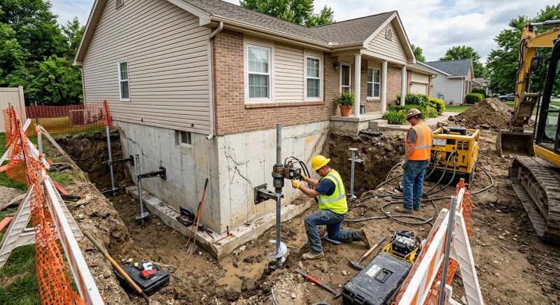 Building Foundation Repair in San Bernardino County, CA