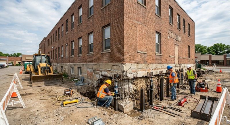 Commercial Foundation Repair in Lake Arrowhead, CA