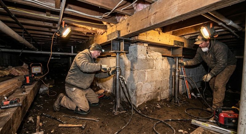Concrete Foundation Repair in Big Bear City, CA