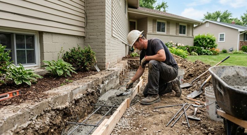 Concrete Foundation Repair in Bloomington, CA