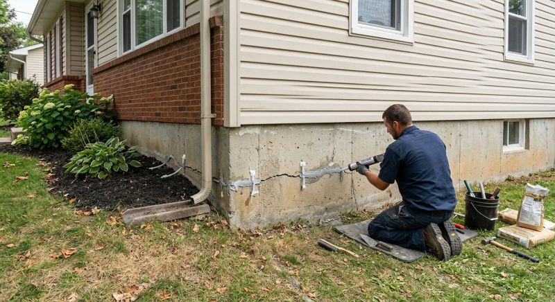 Cracked Foundation Repair in Hesperia, CA