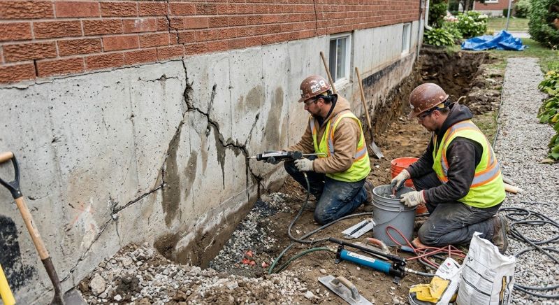 Cracked Foundation Repair in Highland, CA