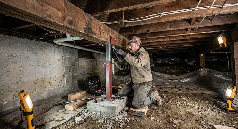 Crawlspace Foundation Repair in Big Bear City, CA