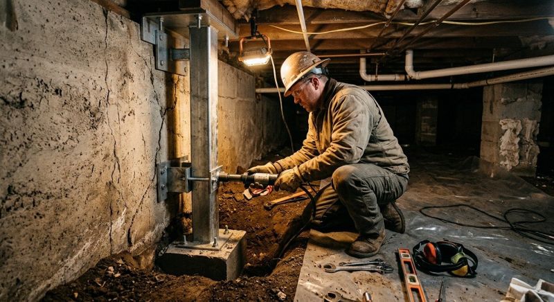 Crawlspace Foundation Repair in Redlands, CA