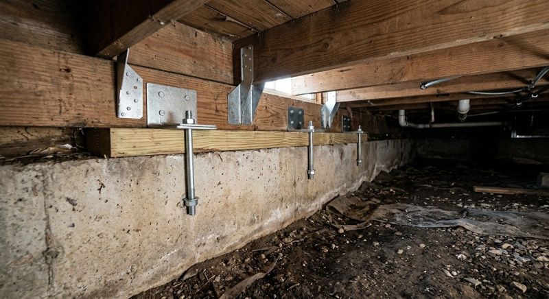 Crawlspace Structural Repair in Lake Arrowhead, CA