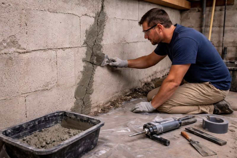Foundation Crack Repair in Phelan, CA