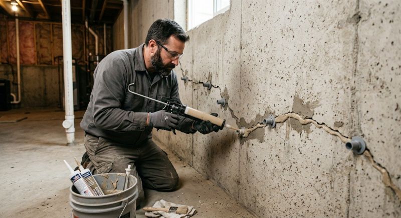 Foundation Cracks Repair in Lake Arrowhead, CA