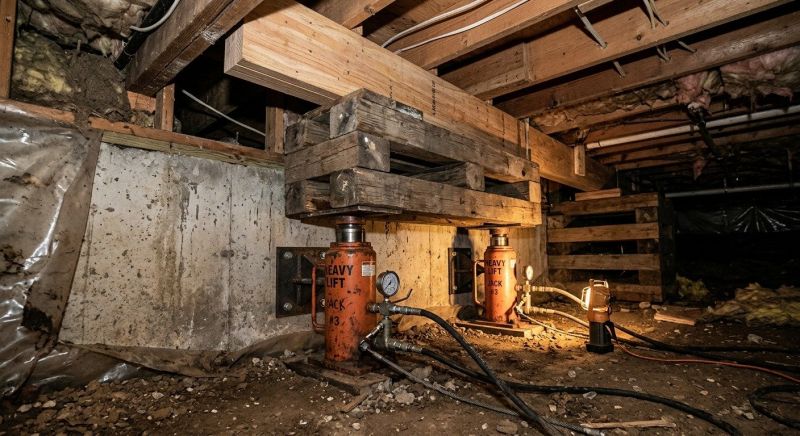 Foundation Jacking in Redlands, CA