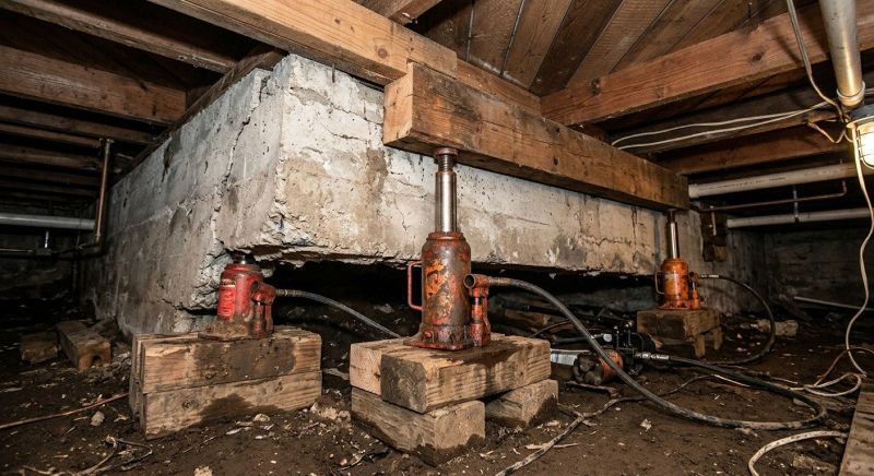 Foundation Jacking in Running Springs, CA