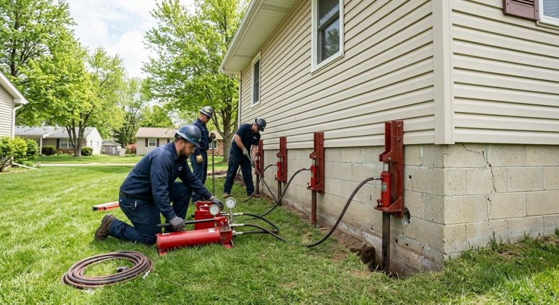 Foundation Jacking in San Bernardino, CA