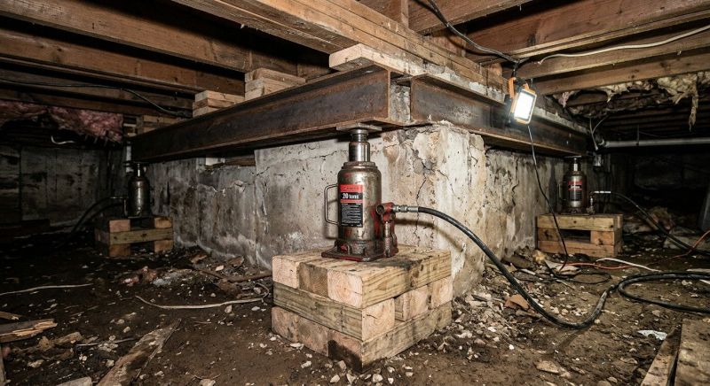 Foundation Jacking in San Bernardino, CA