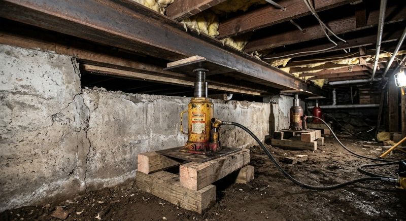 Foundation Jacking in Victorville, CA