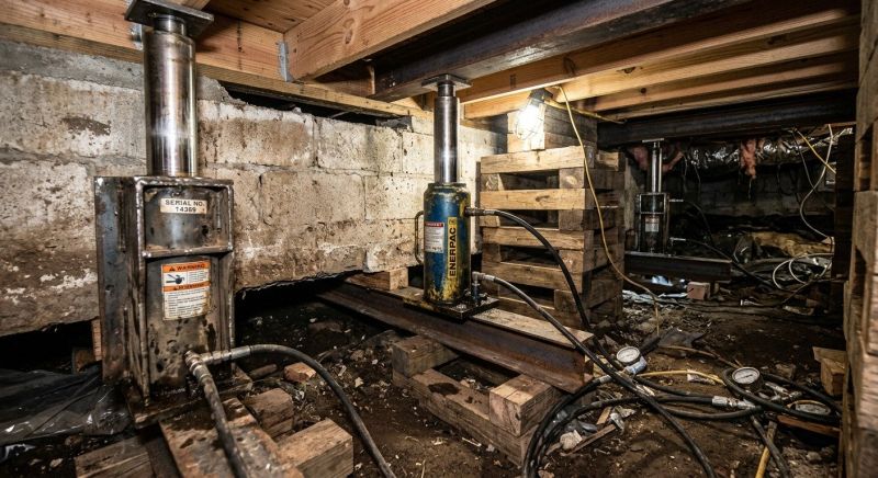Foundation Jacking in Yucaipa, CA