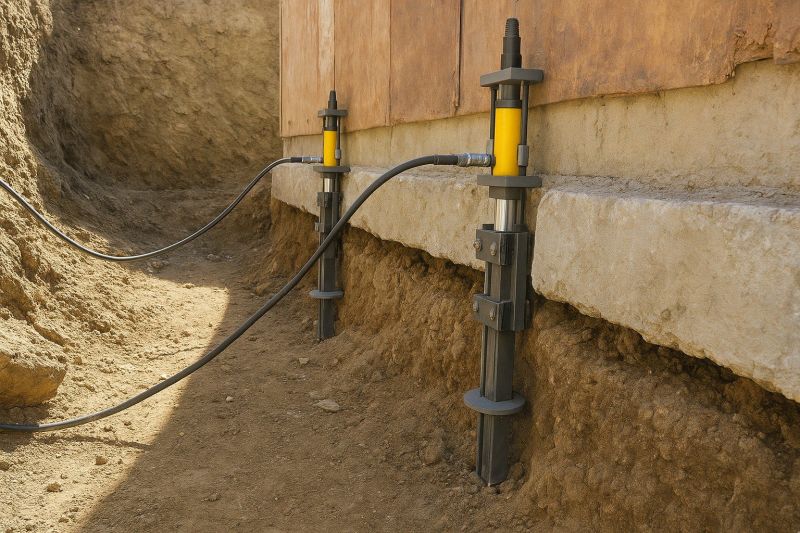 Foundation Lifting in Big Bear Lake, CA
