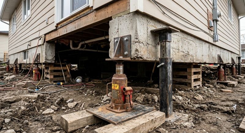 Foundation Lifting in Crestline, CA