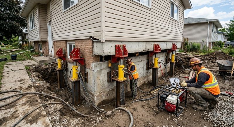 Foundation Lifting in Yucaipa, CA