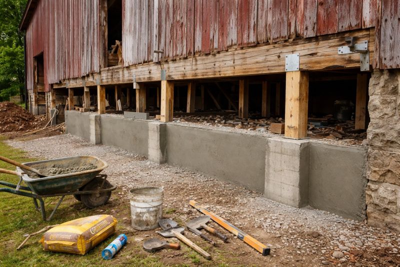 Foundation Renovation in Lake Arrowhead, CA