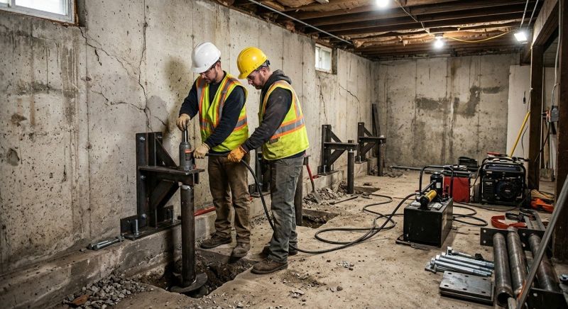 Foundation Stabilizing in Bloomington, CA