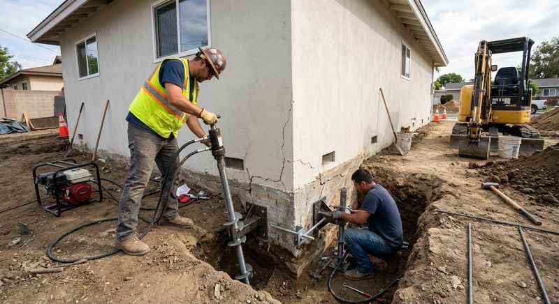 Foundation Stabilizing in Crestline, CA