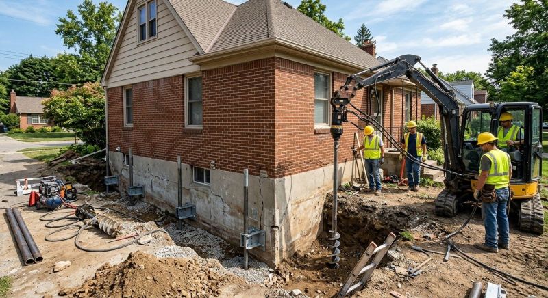 Foundation Stabilizing in Running Springs, CA