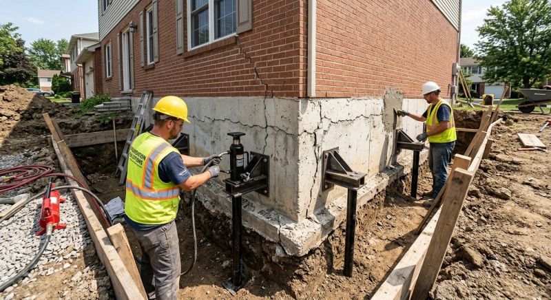 Foundation Structural Repair in Fontana, CA