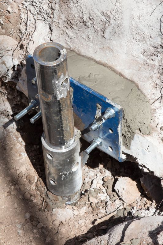 Helical Piers Installation in Lake Arrowhead, CA