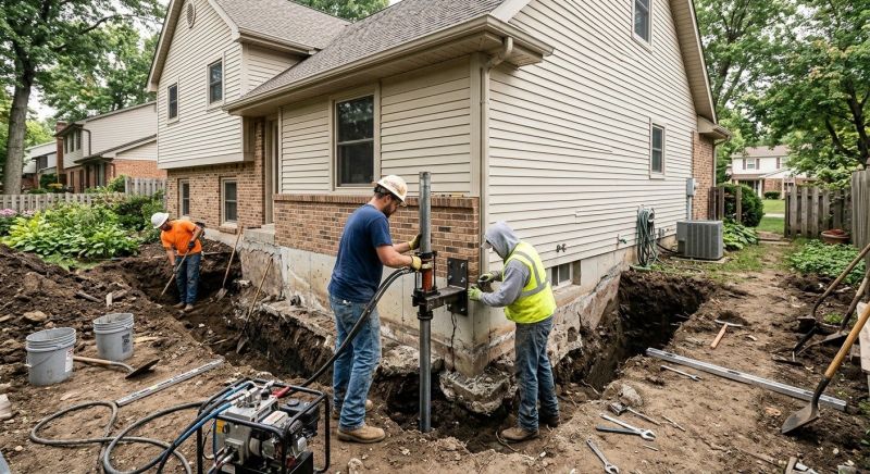 Home Foundation Repair in Redlands, CA