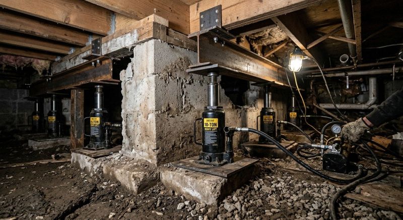 House Leveling in Highland, CA