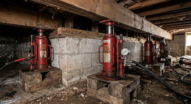 House Settling Repair in Lake Arrowhead, CA