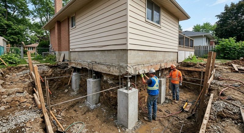 House Underpinning in Lake Arrowhead, CA