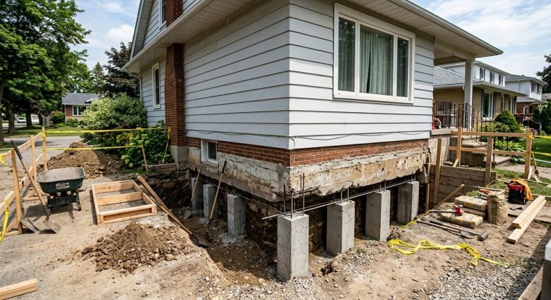 House Underpinning in Lake Arrowhead, CA