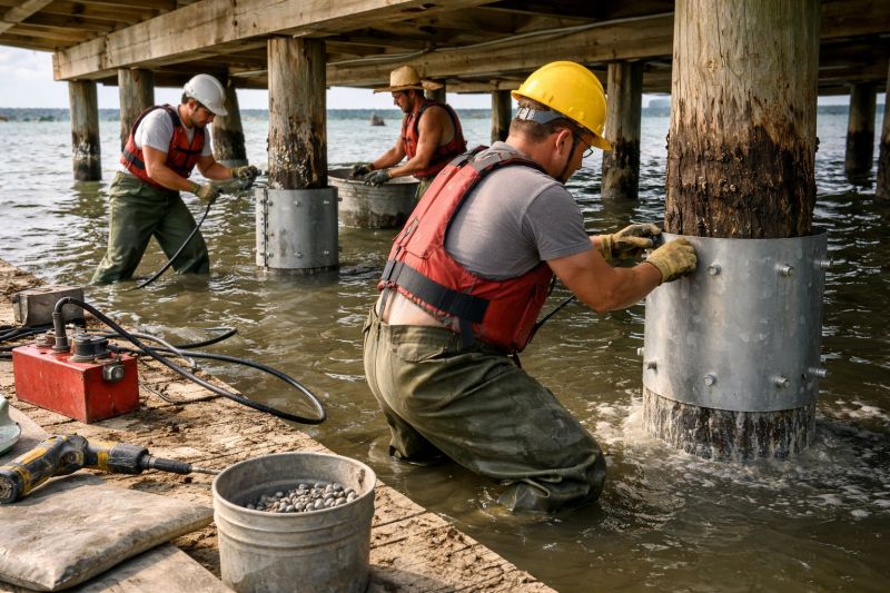Piling Repair in Lake Arrowhead, CA