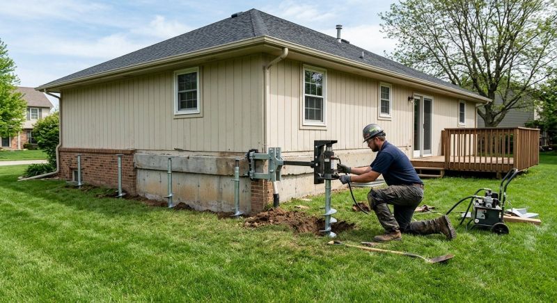 Settling Foundation Service in Big Bear Lake, CA