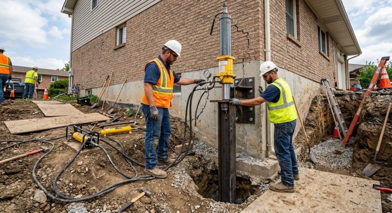 Settling Foundation Service in Big Bear Lake, CA