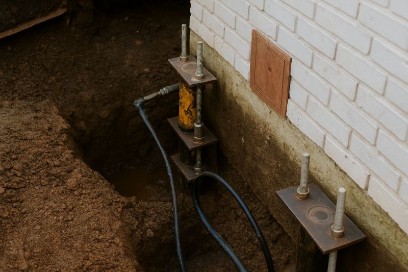 Sinking Foundation Lifting in Lake Arrowhead, CA