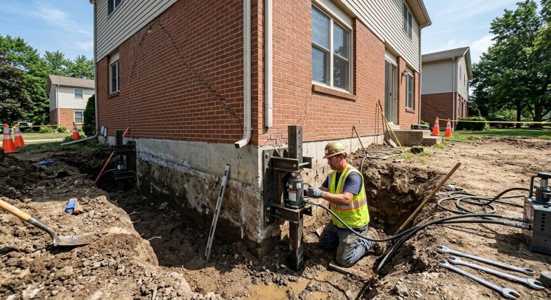 Sinking Foundation Repair in Victorville, CA