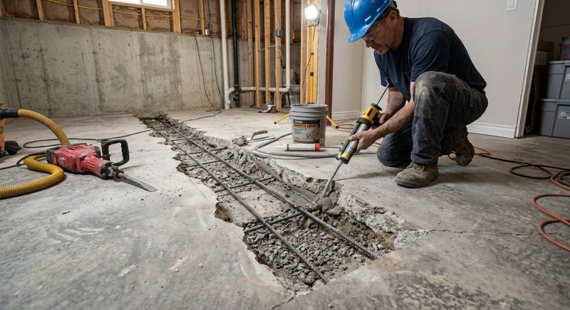 Slab Foundation Repair in Lake Arrowhead, CA