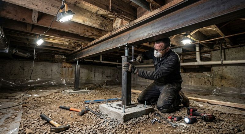 Slab Foundation Repair in Lake Arrowhead, CA
