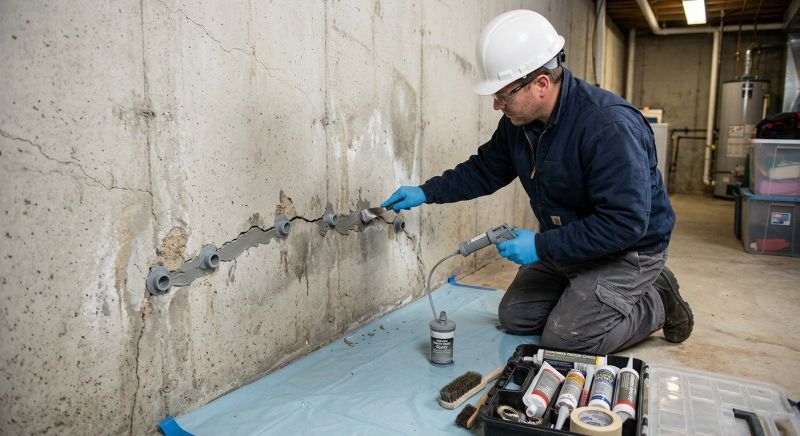 Structural Crack Repair in Lake Arrowhead, CA