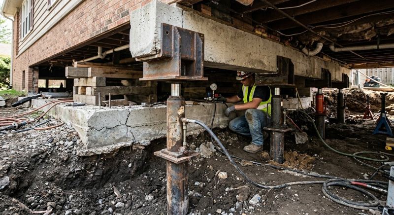 Foundation Lifting in Beaumont, CA